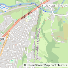 Map of Stoke on Trent