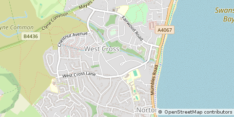 Map of Swansea