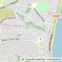 Map of Swansea