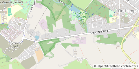 Map of Wokingham