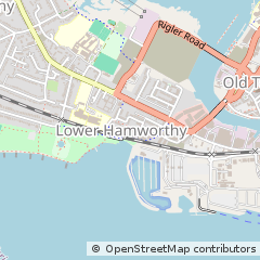 Map of Poole, Dorset