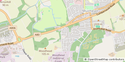 Map of Glasgow