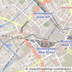 Map of Birmingham, West Midlands