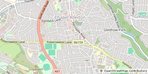 Map of Leeds