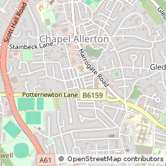 Map of Leeds