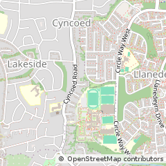 Map of Cardiff