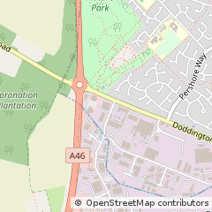 Map of Lincoln, Lincolnshire