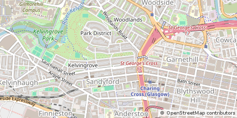 Map of Glasgow