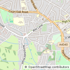 Map of Birmingham