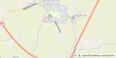 Map of Boston, Lincolnshire