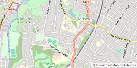 Map of Birmingham
