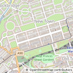 Map of Edinburgh