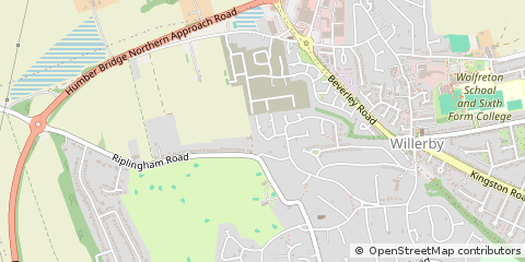 Map of Hull