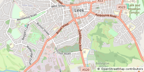 Map of Leek