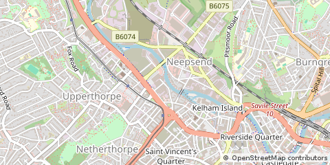Map of Yorkshire