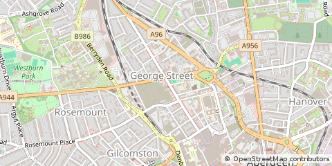 Map of Aberdeen