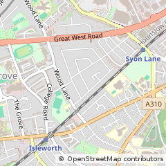 Map of Isleworth
