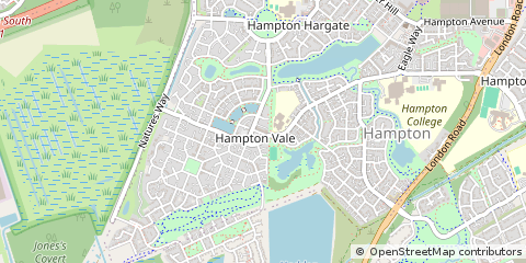 Map of Peterborough
