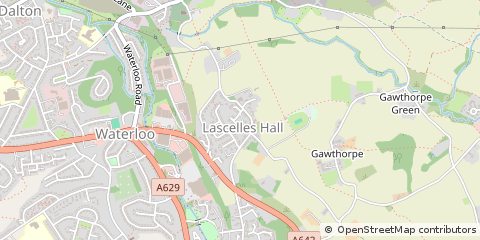Map of Huddersfield