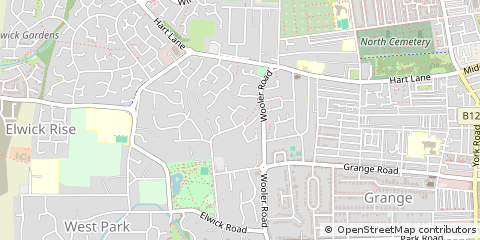 Map of Hartlepool