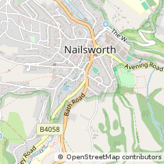 Map of Stroud, Gloucestershire