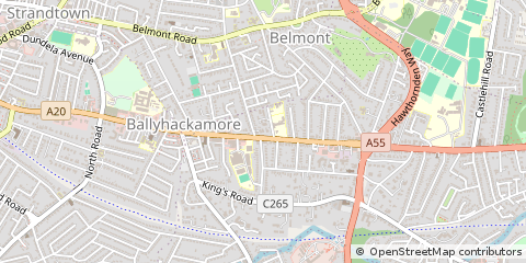 Map of 430 Upper Newtownards Road, Belfast