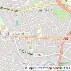 Map of 430 Upper Newtownards Road, Belfast