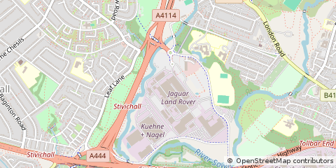 Map of Coventry