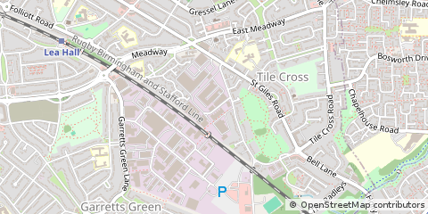 Map of Birmingham