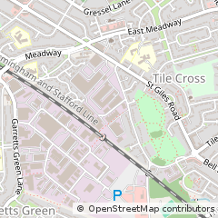 Map of Birmingham