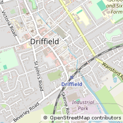 Map of Driffield, East Yorkshire