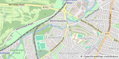 Map of Glasgow