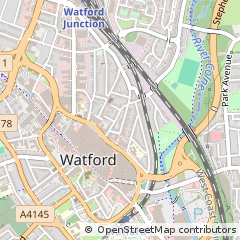 Map of Watford
