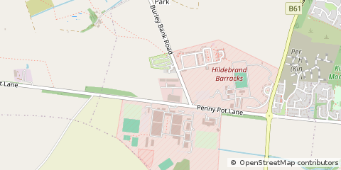 Map of Harrogate, North Yorkshire