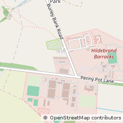 Map of Harrogate, North Yorkshire