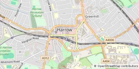 Map of Harrow