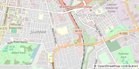 Map of Middlesbrough