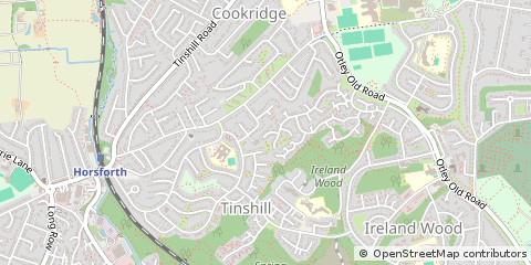 Map of Leeds