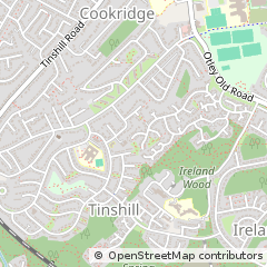 Map of Leeds