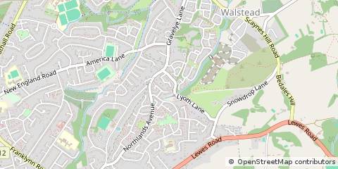 Map of Haywards Heath