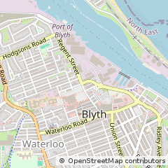 Map of Northumberland
