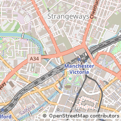 Map of Manchester