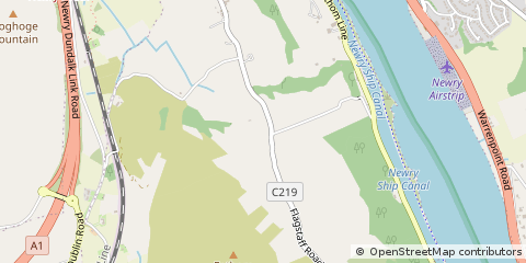 Map of Newry, Down