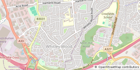 Map of Reading