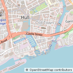 Map of Hull, East Yorkshire