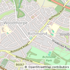 Map of Sheffield
