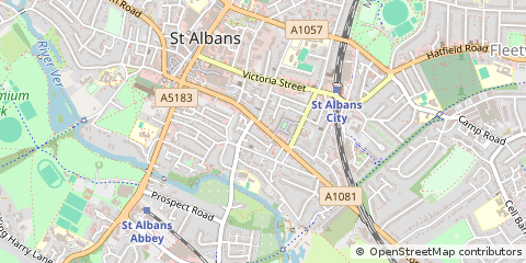 Map of ST Albans