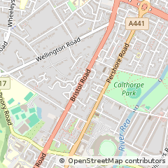 Map of Birmingham, West Midlands