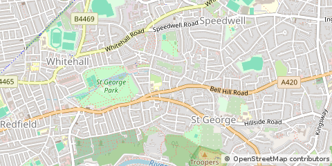 Map of Bristol