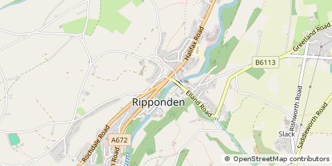 Map of Ripponden